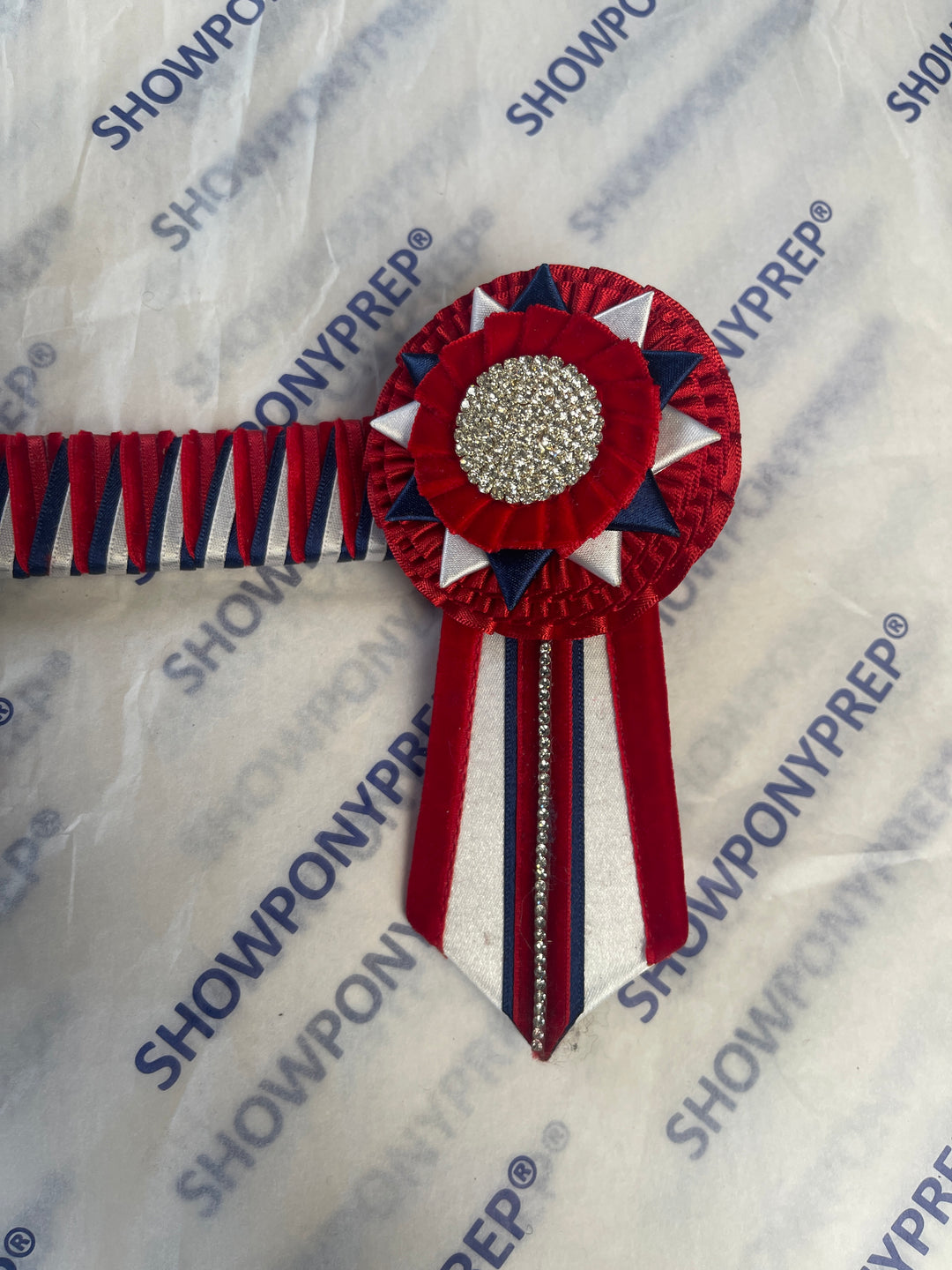 14” Red, White & Blue Browband