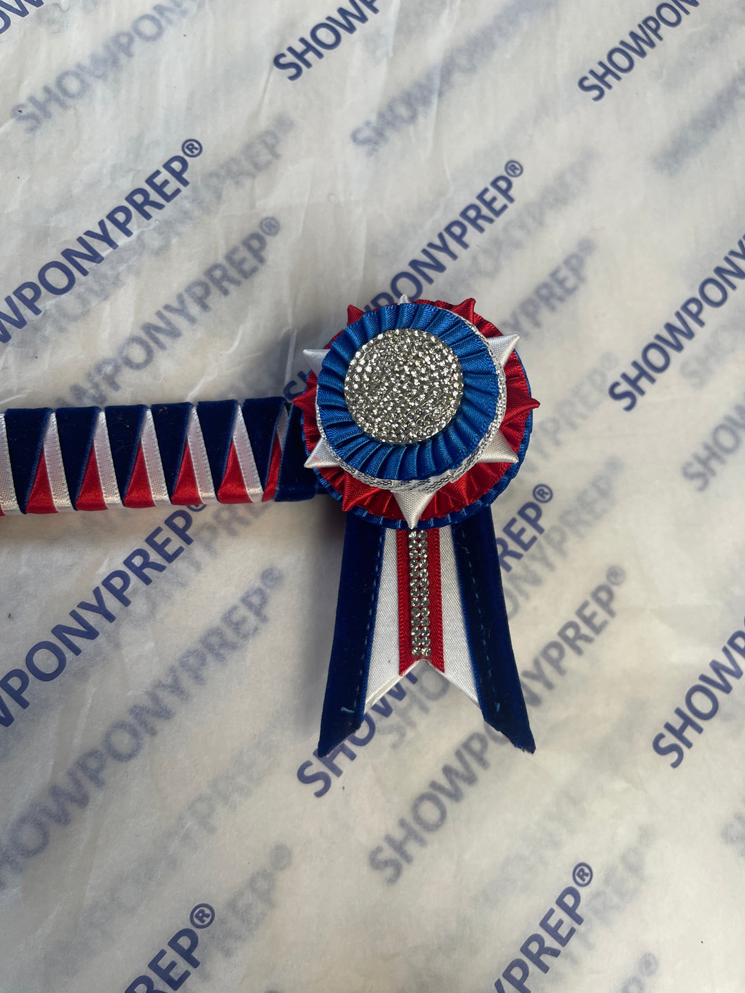 14” Red, White & Blue Browband