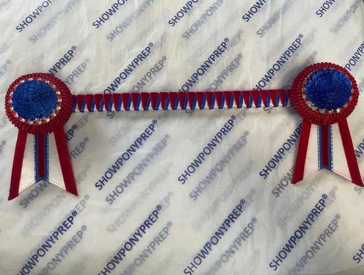 14” Red, White & Blue Browband