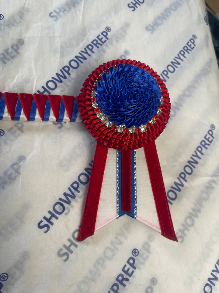 14” Red, White & Blue Browband