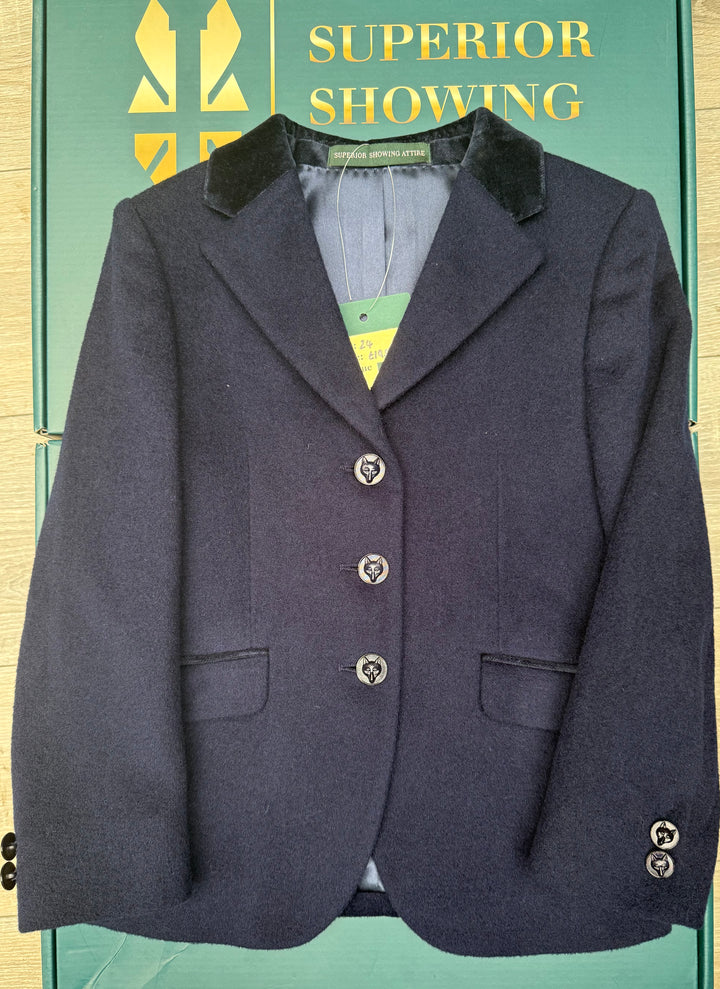 Childrens Navy Jacket 22"