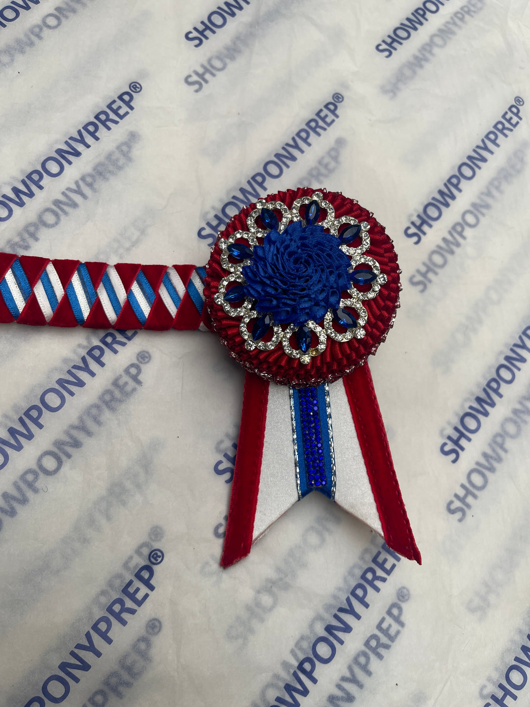 14.5” Red, White & Blue Browband