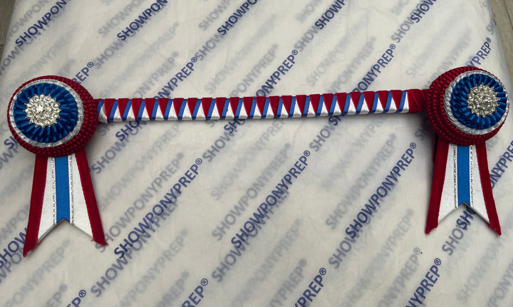 14.5” Red, White & Blue Browband