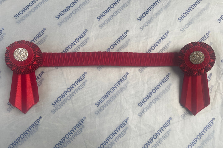 16" Red Browband