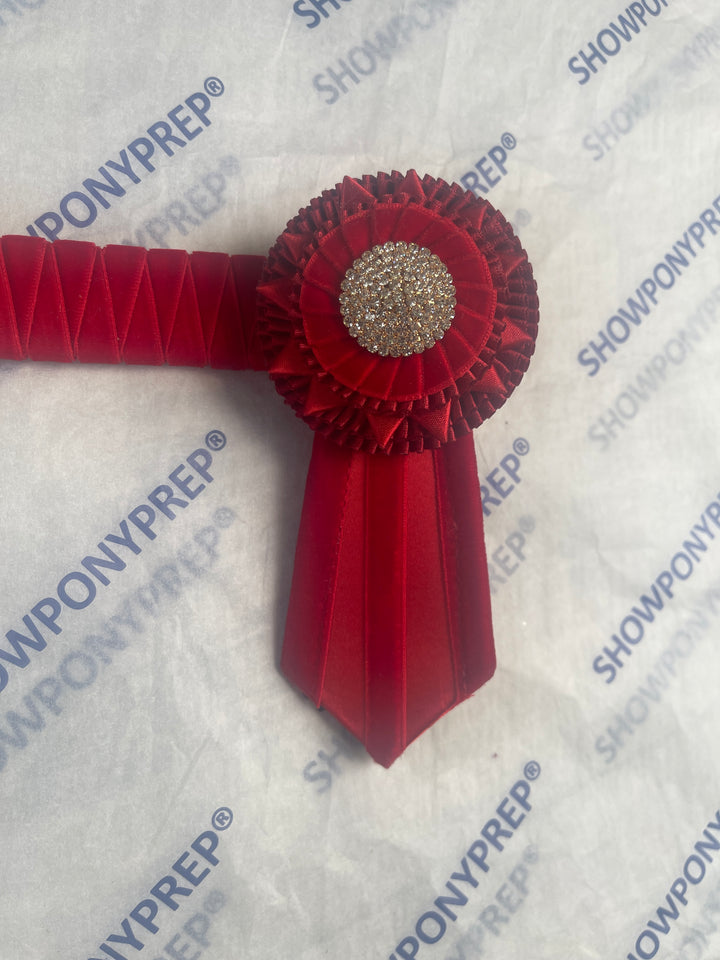 16" Red Browband