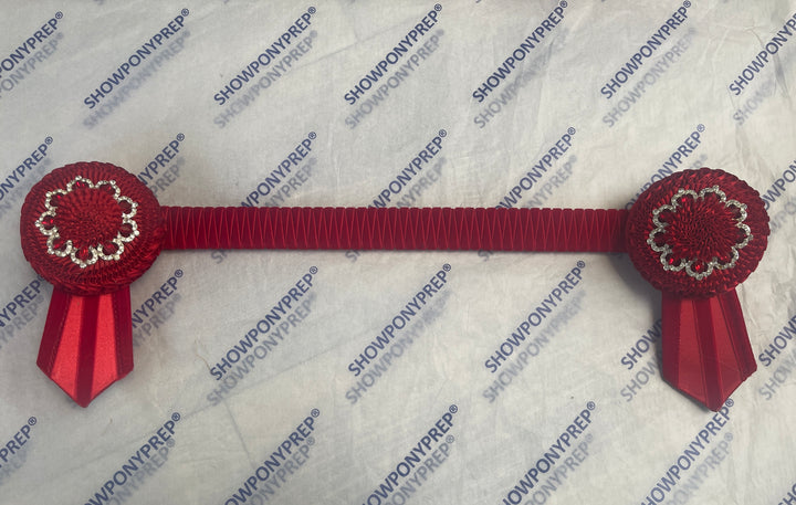 17" Red Browband