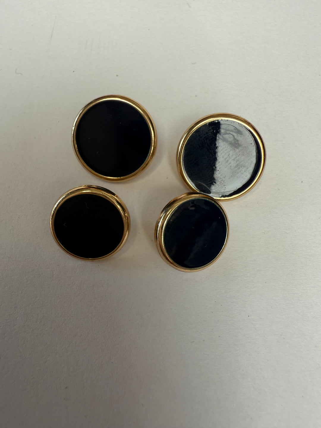 Navy/Gold Buttons