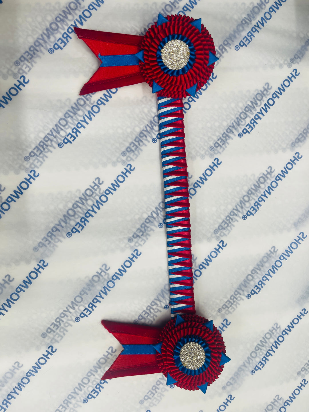 13.5" Red, White and Blue Browband