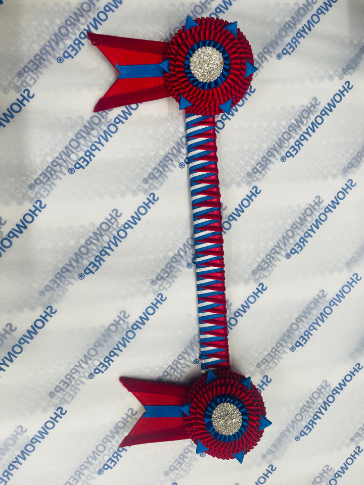 13.5" Red, White and Blue Browband