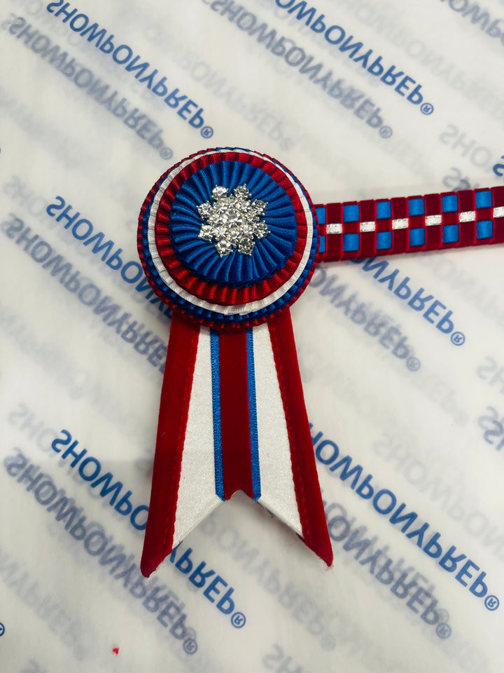 15" Red, White and Blue Browband