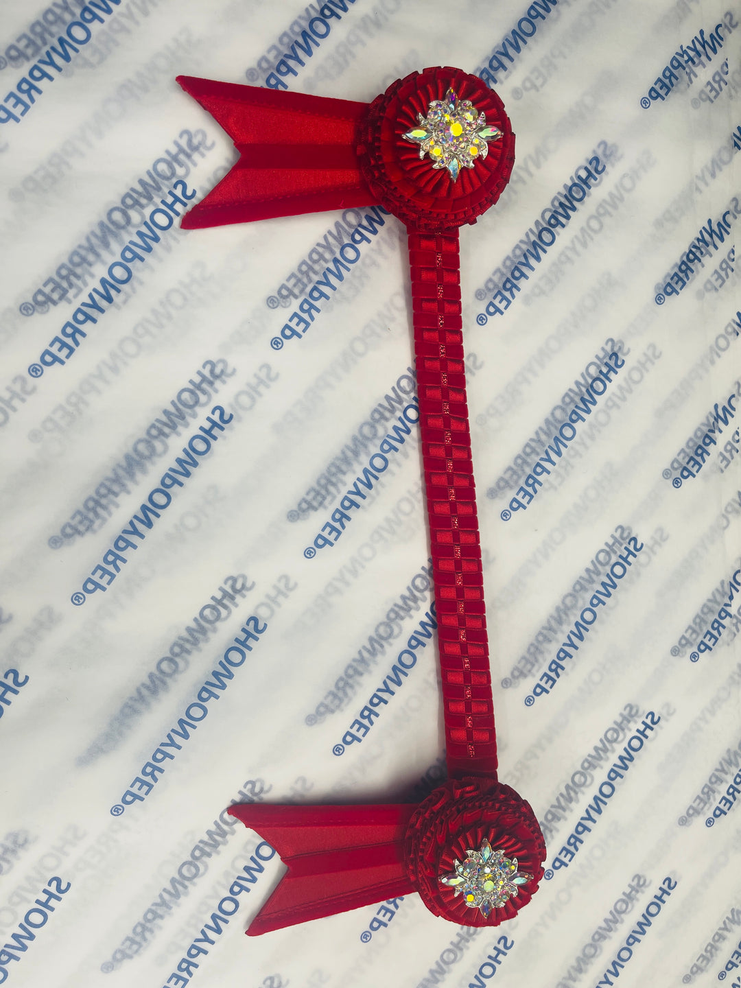 13" Red Browband