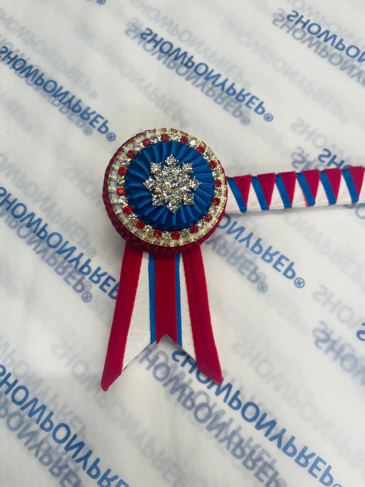 13" Red, White and Blue Browband