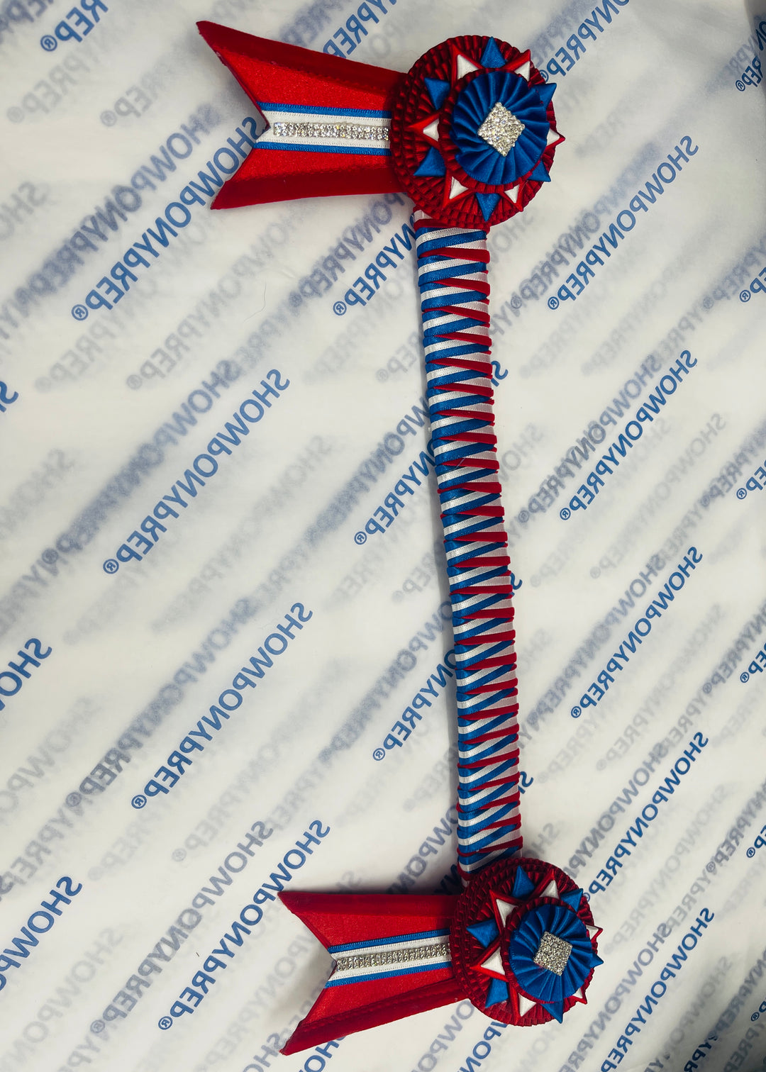14.5” Red, White and Blue Browband