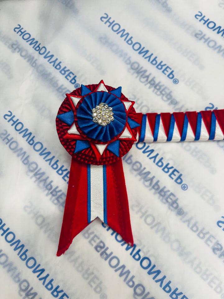14.5” Red, White and Blue Browband