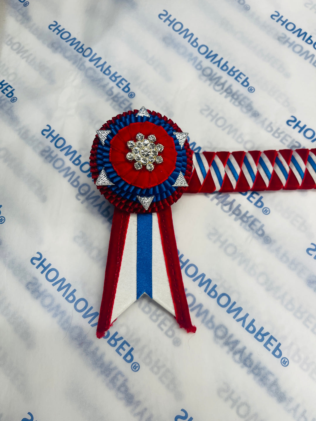 14.5” Red, White and Blue Browband