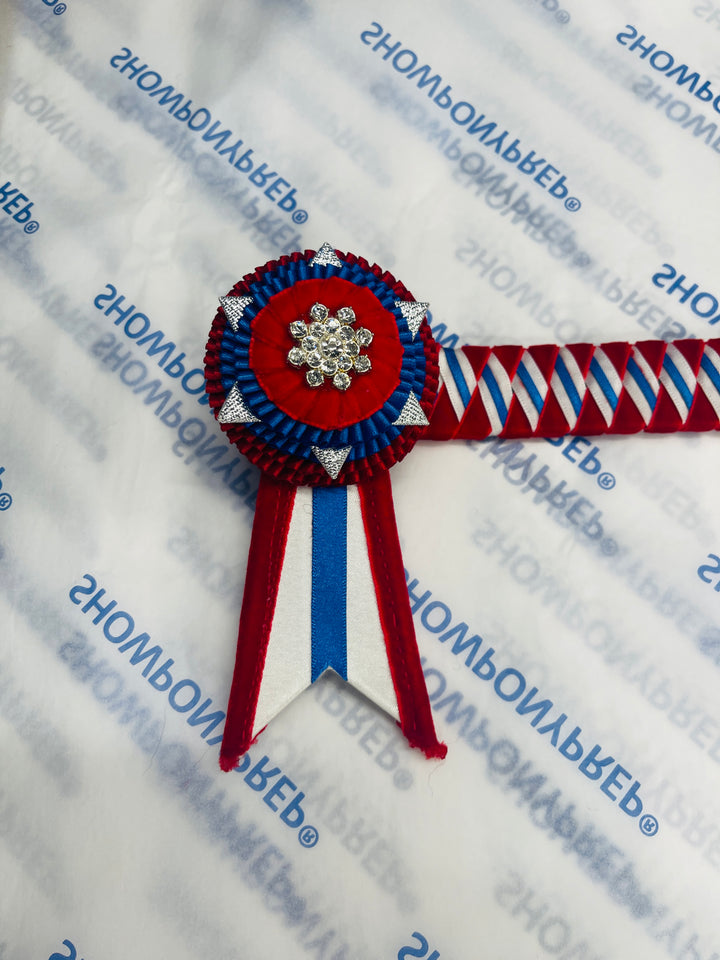14.5” Red, White and Blue Browband