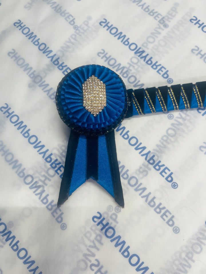 14” Navy, Blue & Gold Browband