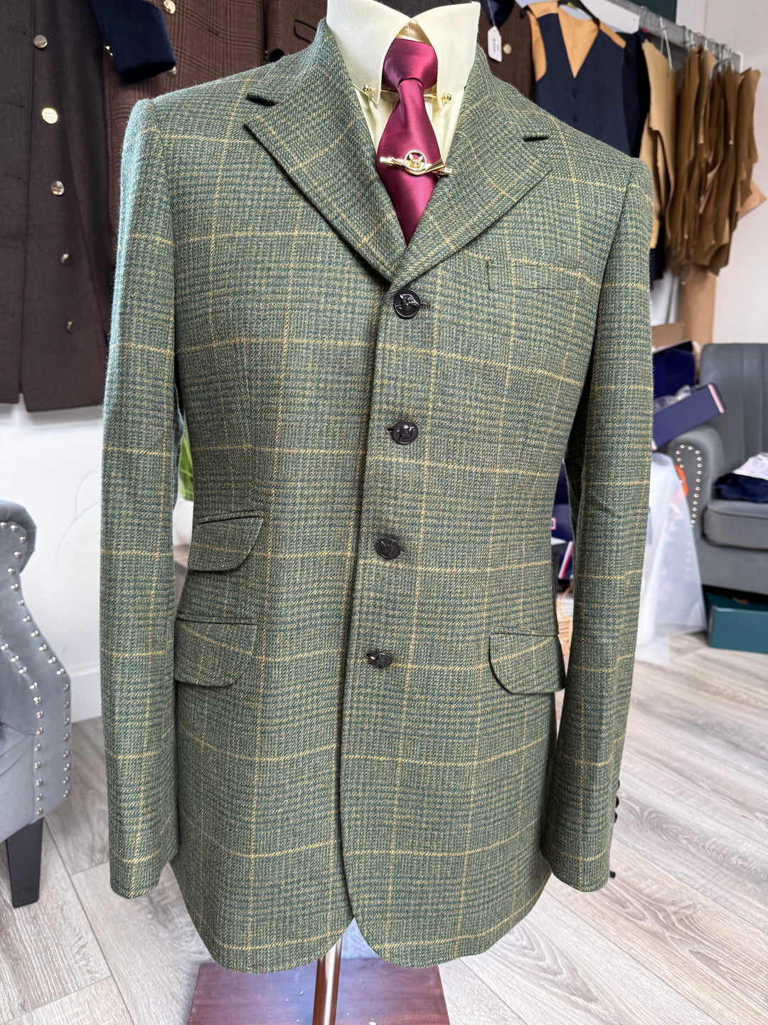 36" MENS TWEED EXCLUSIVE DESIGN -054