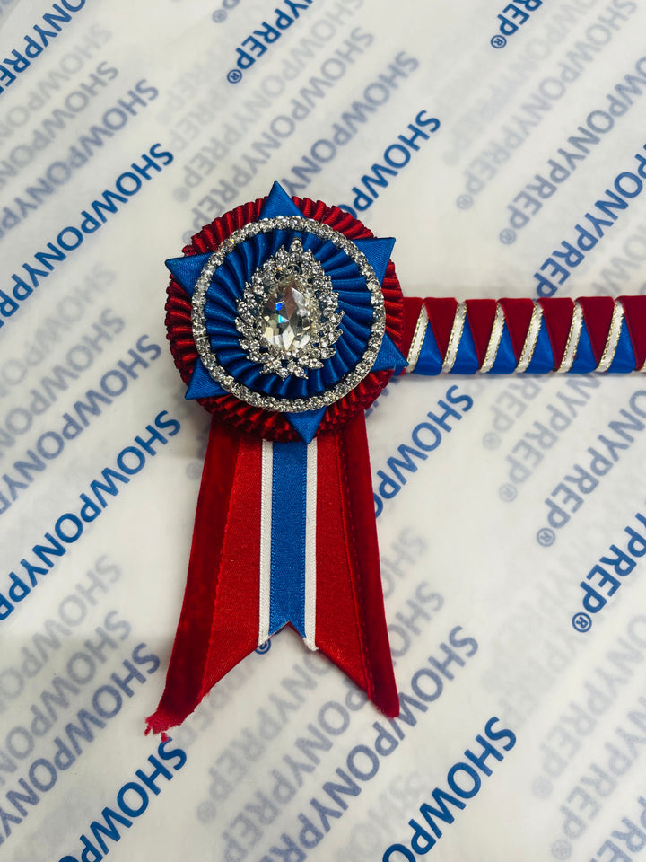 16" Red, White and Blue Browband