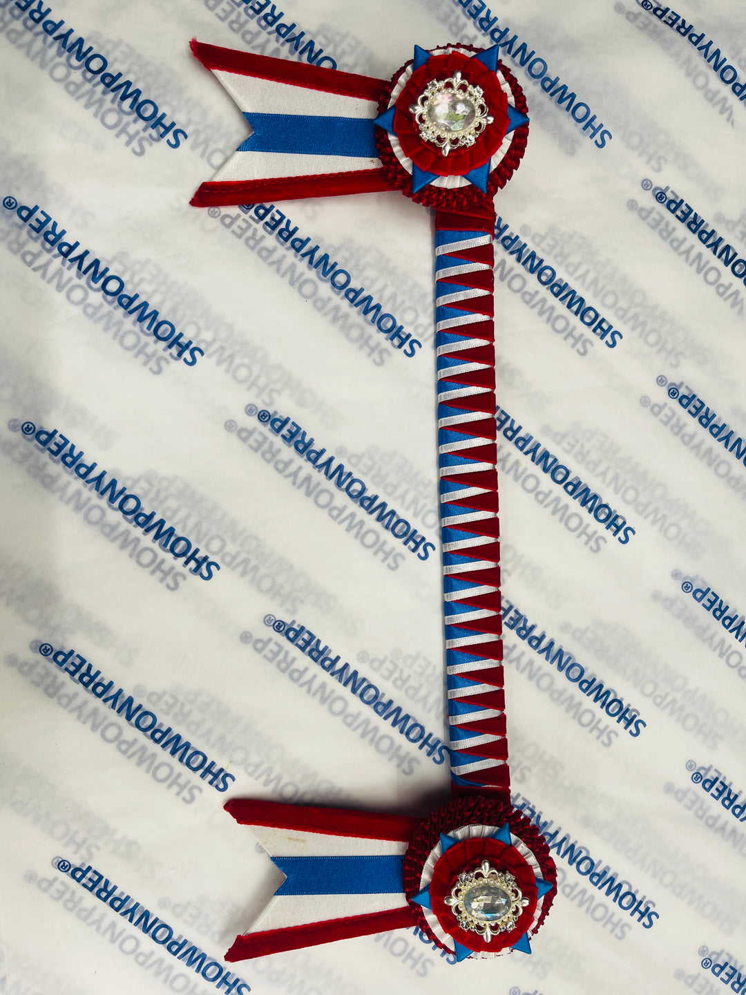13.5" Red, White and Blue Browband