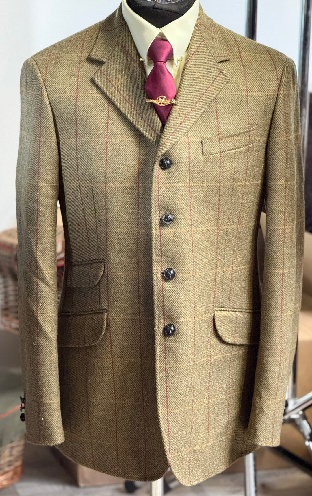 40" MENS TWEED EXCLUSIVE DESIGN -037