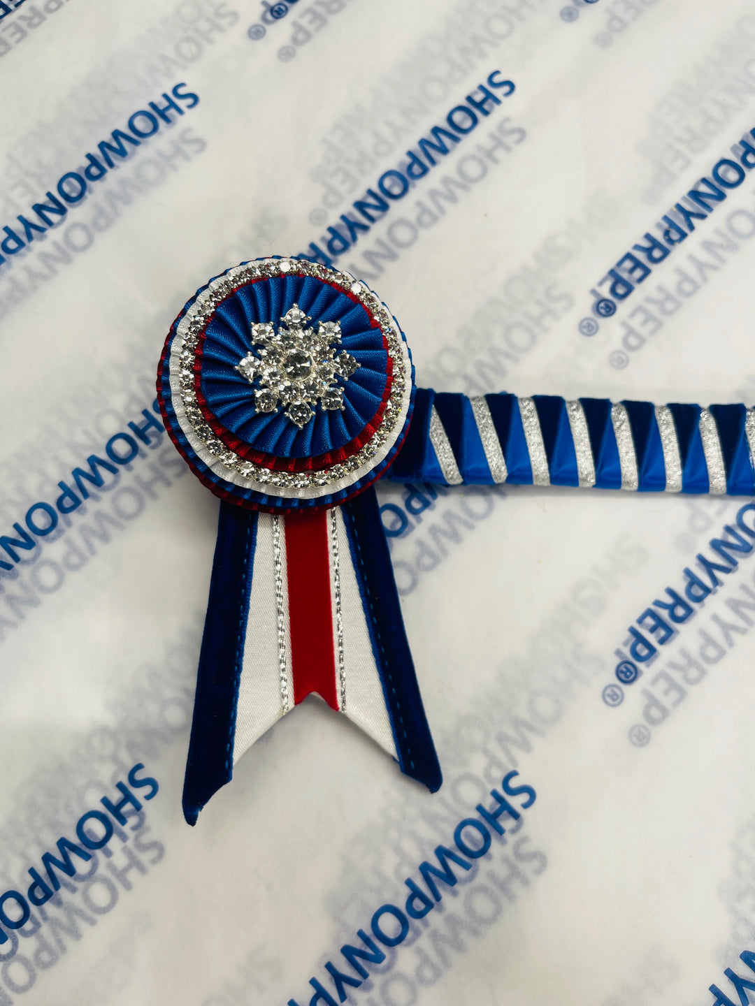 13" Red, White and Blue Browband