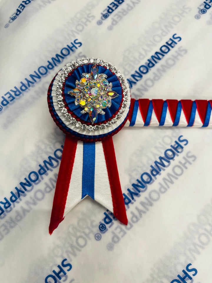 12.5" Red, White and Blue Browband