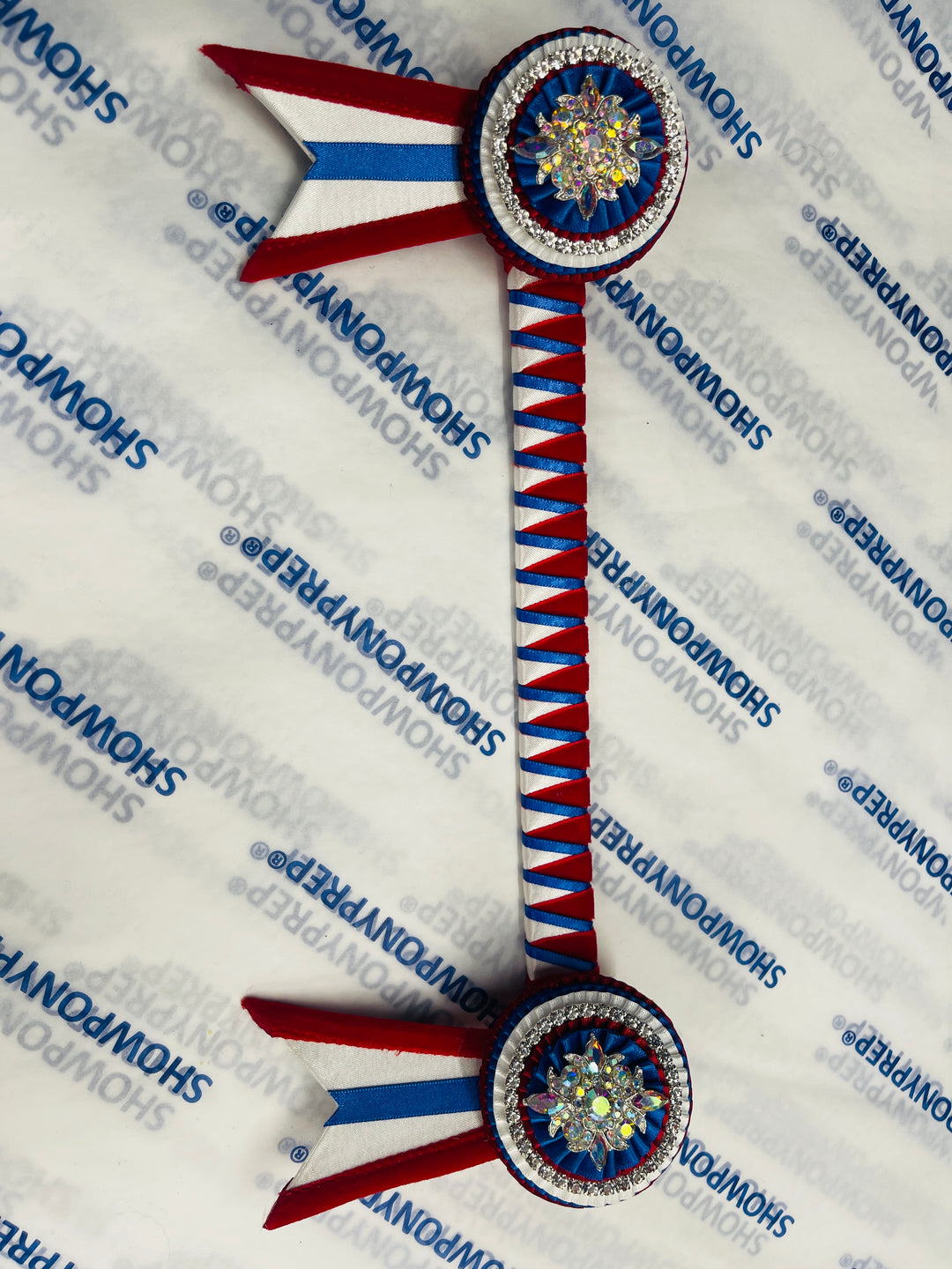12.5" Red, White and Blue Browband