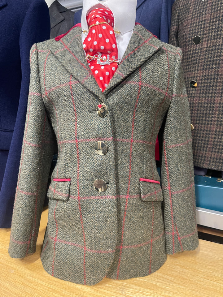 Childrens Tweed Jacket 048