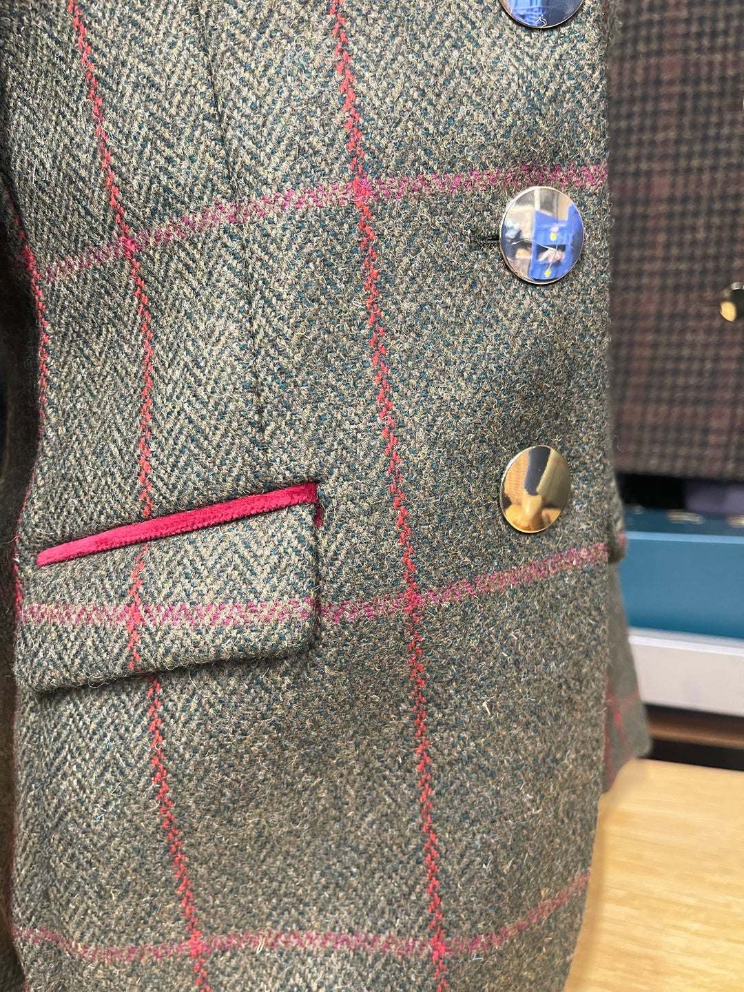 Childrens Tweed Jacket 048
