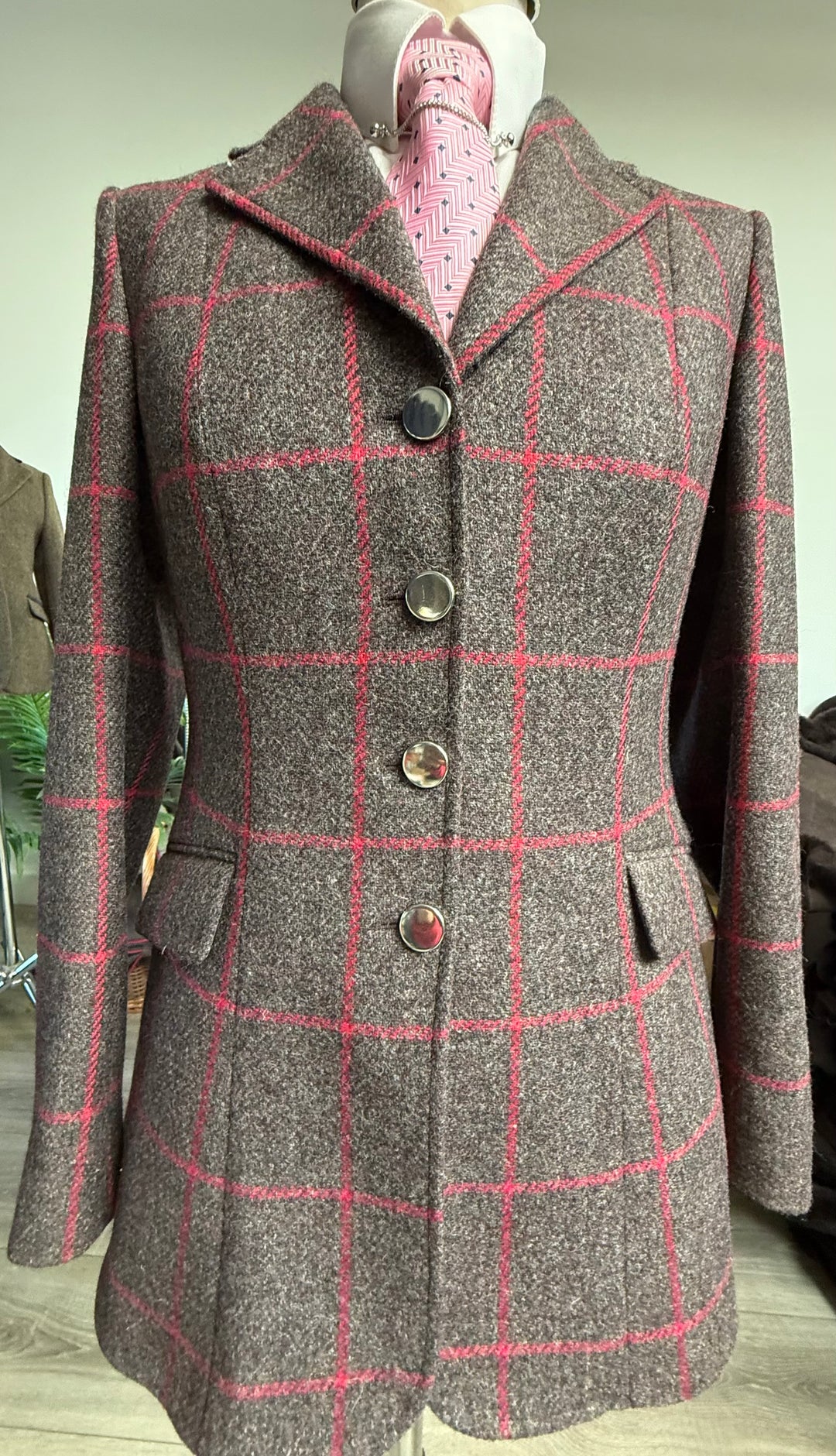 IN STOCK: PRINCESS CUT TWEED JACKET -056