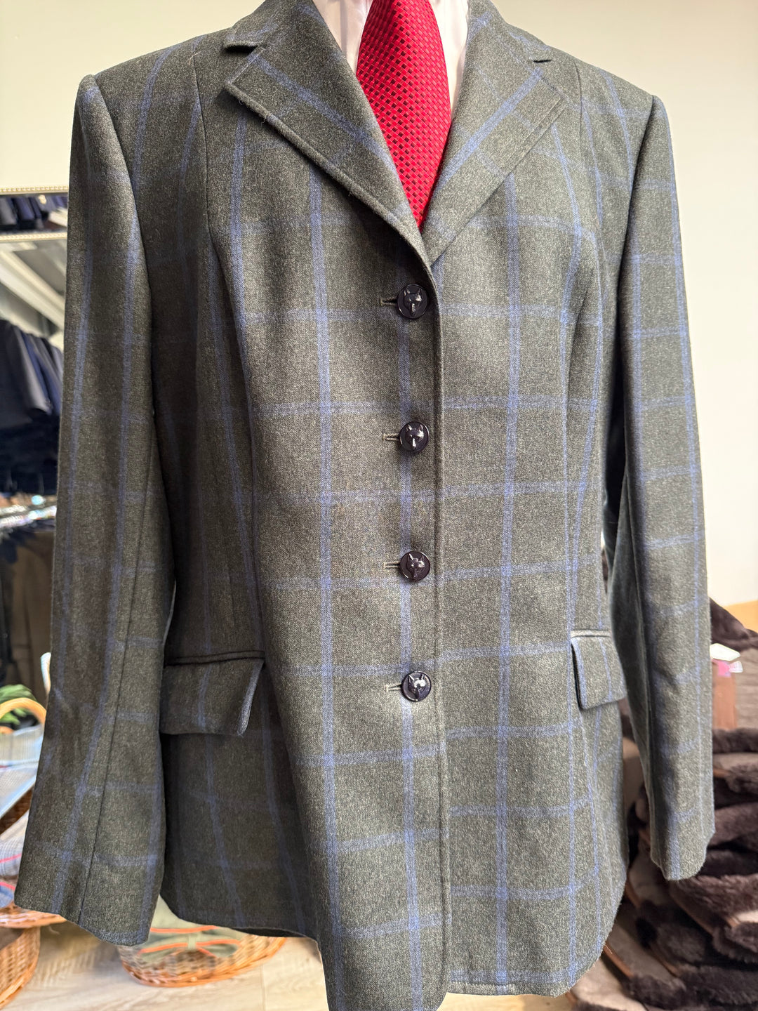 IN STOCK: PRINCESS CUT TWEED JACKET -033