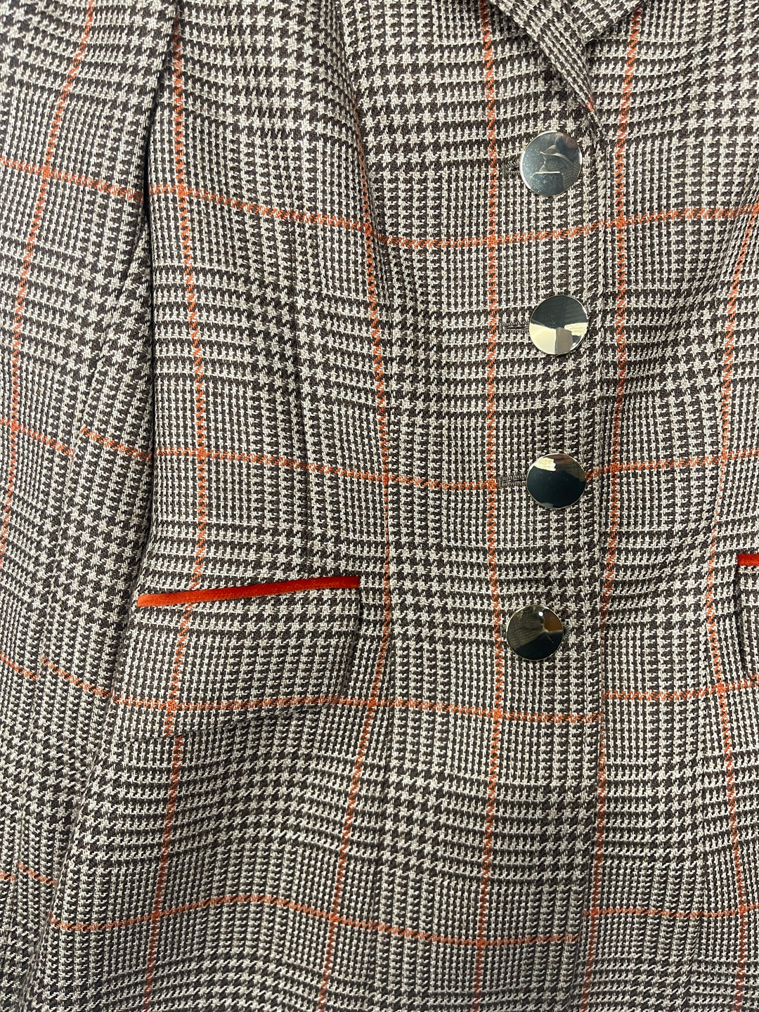 IN STOCK: IN STOCK TWEED PRINCESS CUT JACKET - P046