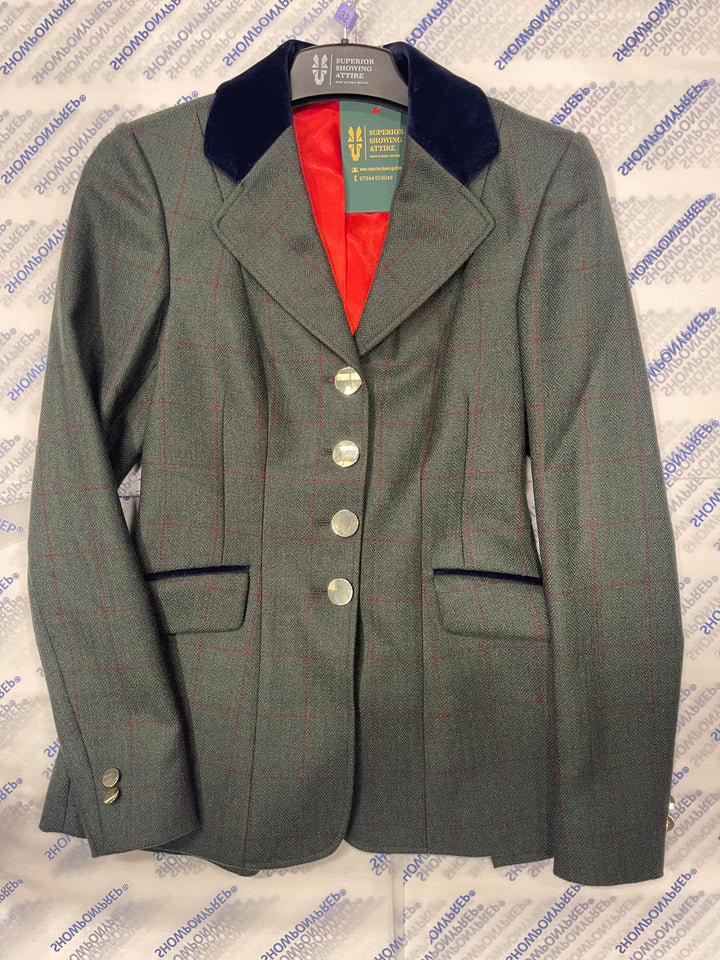 IN STOCK: IN STOCK TWEED PRINCESS CUT JACKET - 512A