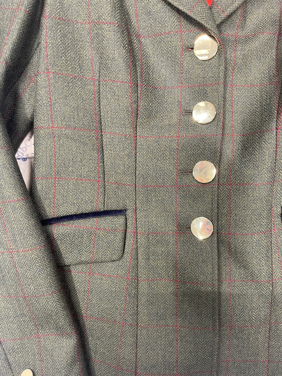 IN STOCK: IN STOCK TWEED PRINCESS CUT JACKET - 512A