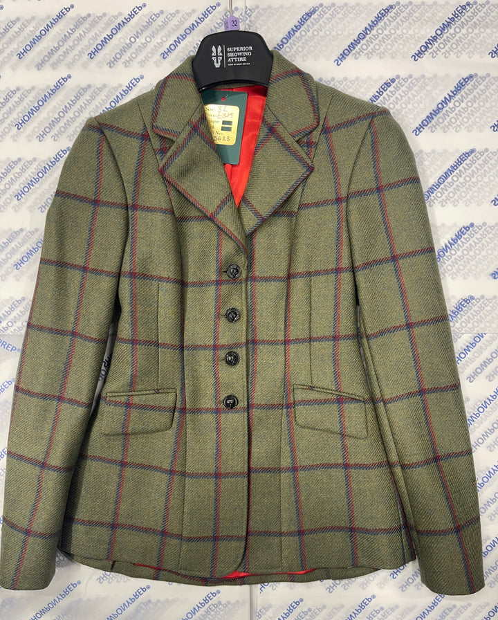 IN STOCK: IN STOCK TWEED PRINCESS CUT JACKET - 5623