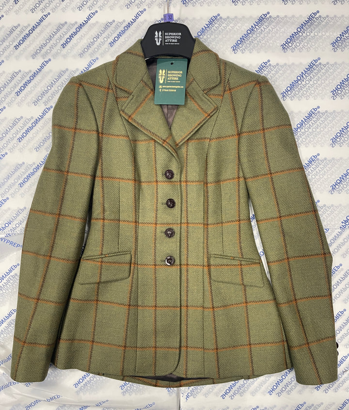 IN STOCK: IN STOCK TWEED PRINCESS CUT JACKET - 5622