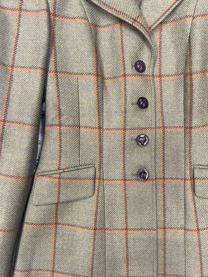 IN STOCK: IN STOCK TWEED PRINCESS CUT JACKET - 5622