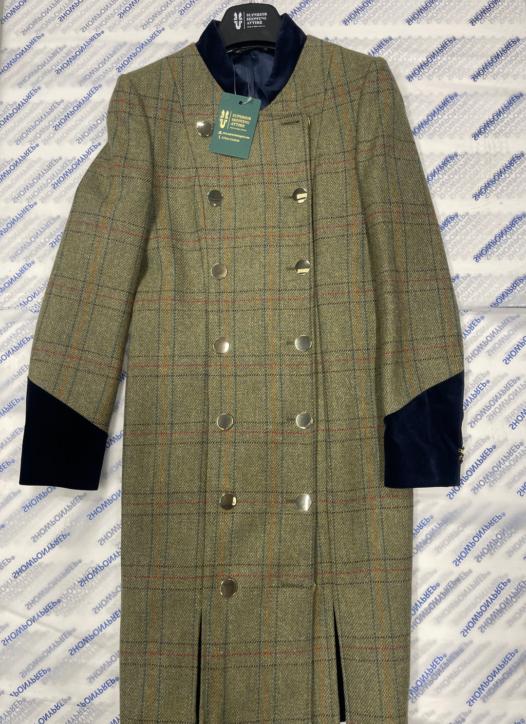 Ladies Tweed Dresscoat - P003