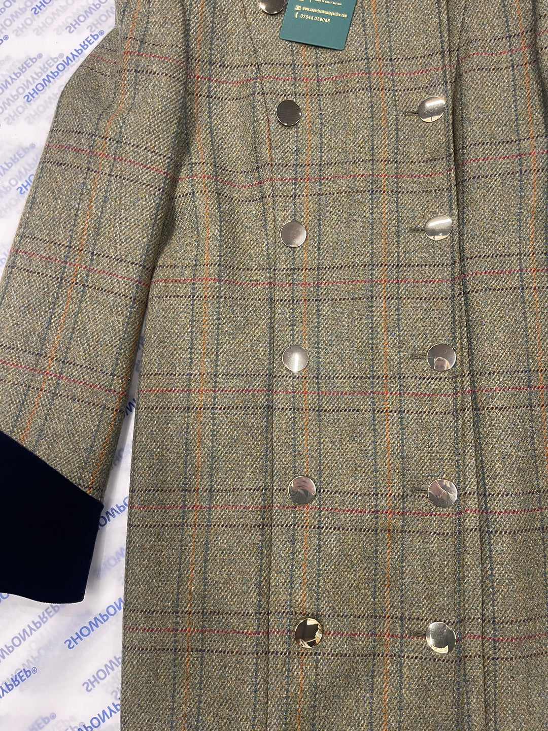 Ladies Tweed Dresscoat - P003