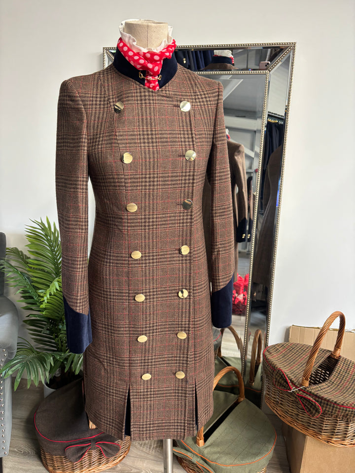 Ladies Tweed Dresscoat - 043