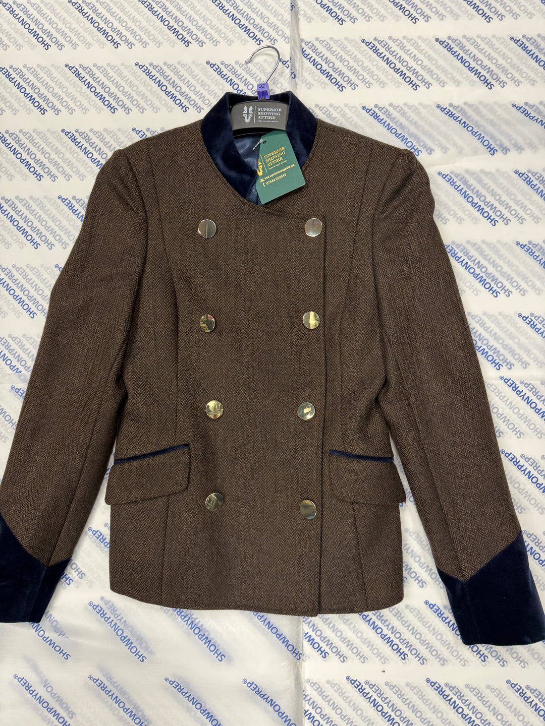 Short Leaders Tweed Jacket- 062