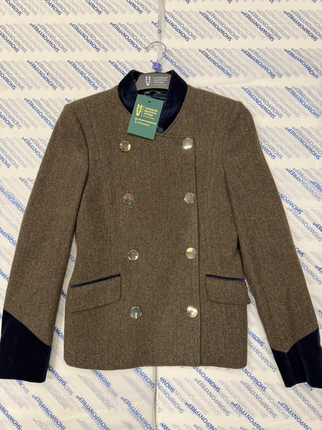 Short Leaders Tweed Jacket- 5265