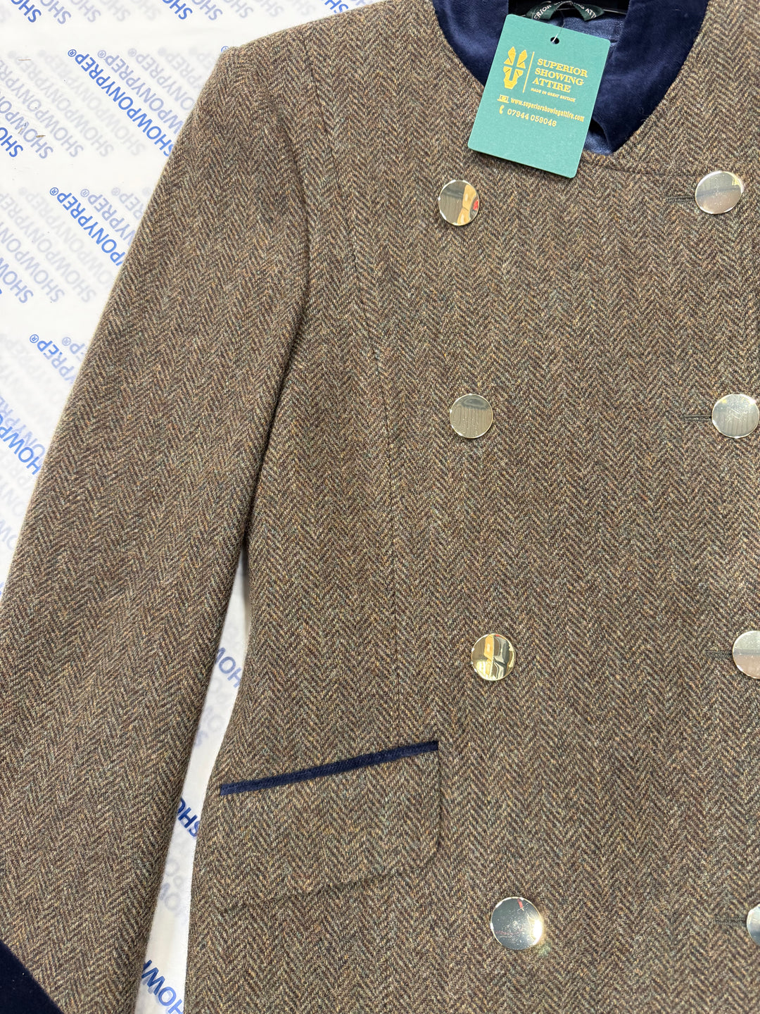 Short Leaders Tweed Jacket- 5265