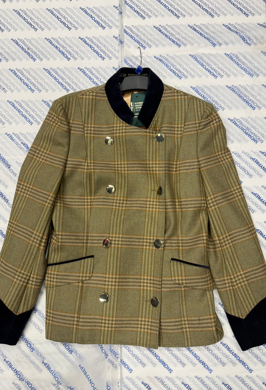 Short Leaders Tweed Jacket- Teriot