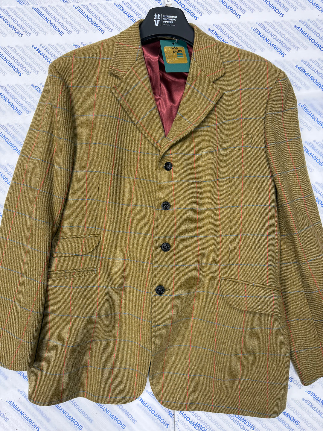 44” MENS TWEED EXCLUSIVE DESIGN