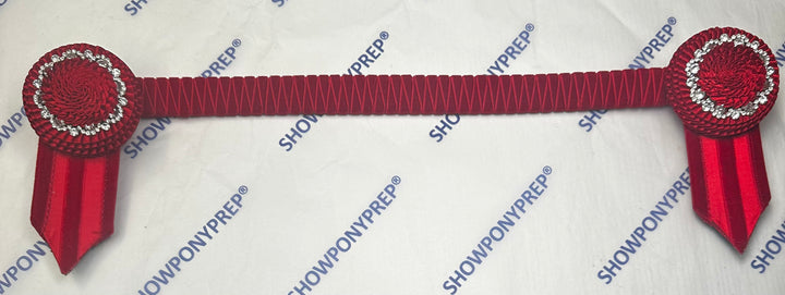 16" Red Browband