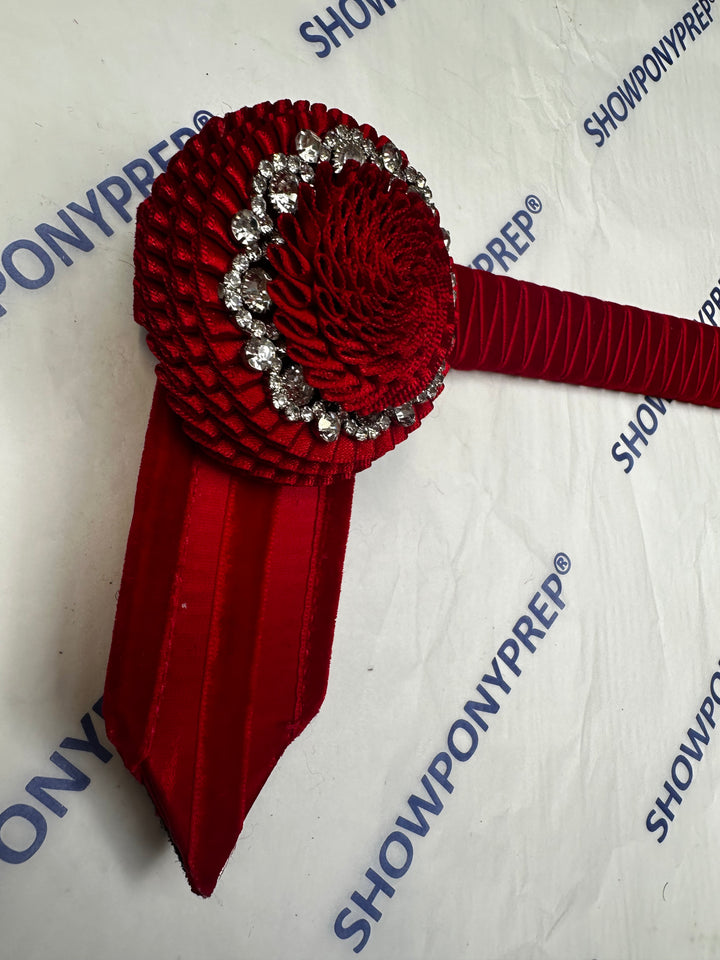 16" Red Browband
