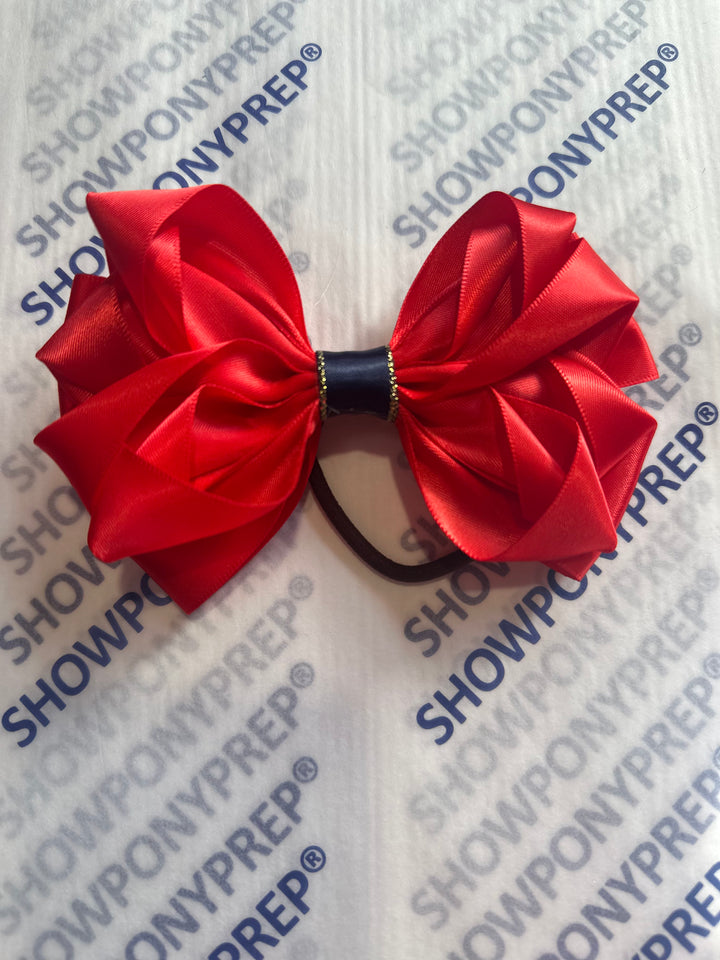 Luxury Bows: Red Frill classic bows