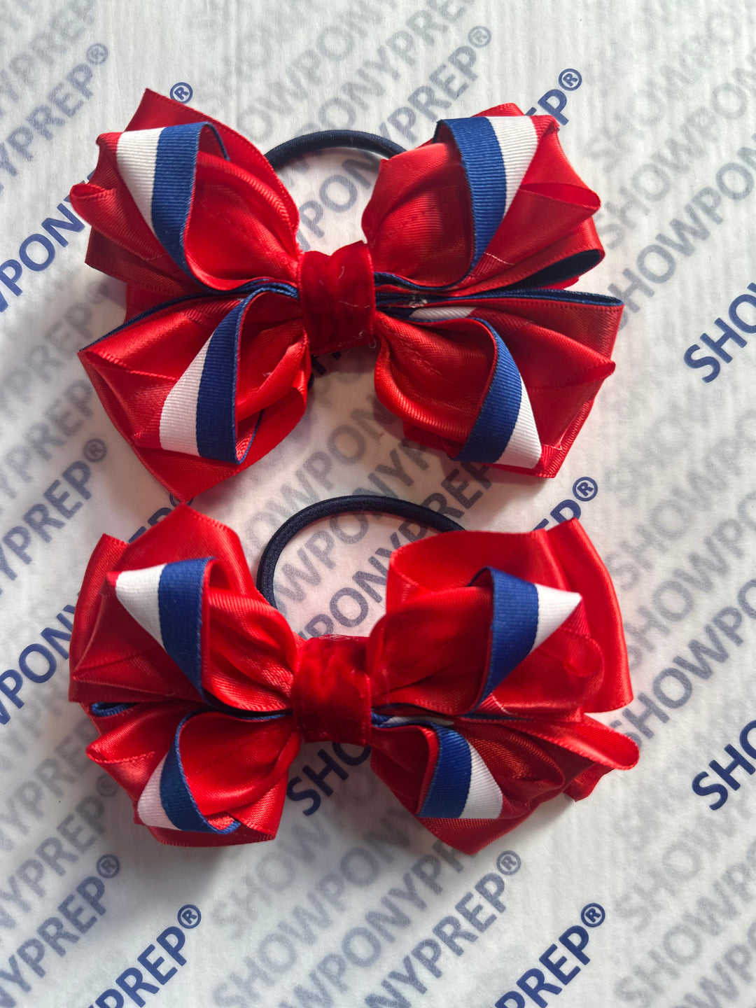Luxury Bows: Red Frill classic bows